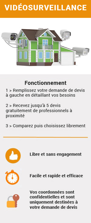 Obtenez plusieurs devis pour l'installation d'un système de télésurveillance